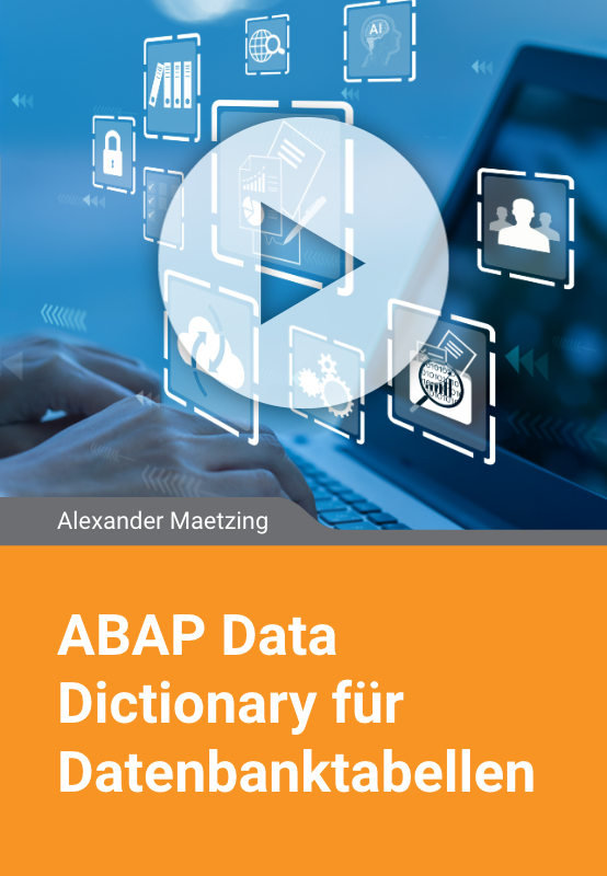 ABAP Data Dictionary für Datenbanktabellen